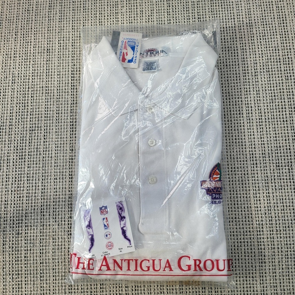 Vintage NBA All-Star Weekend Phoenix Shirt Mens XL White NBA Basketball Antigua